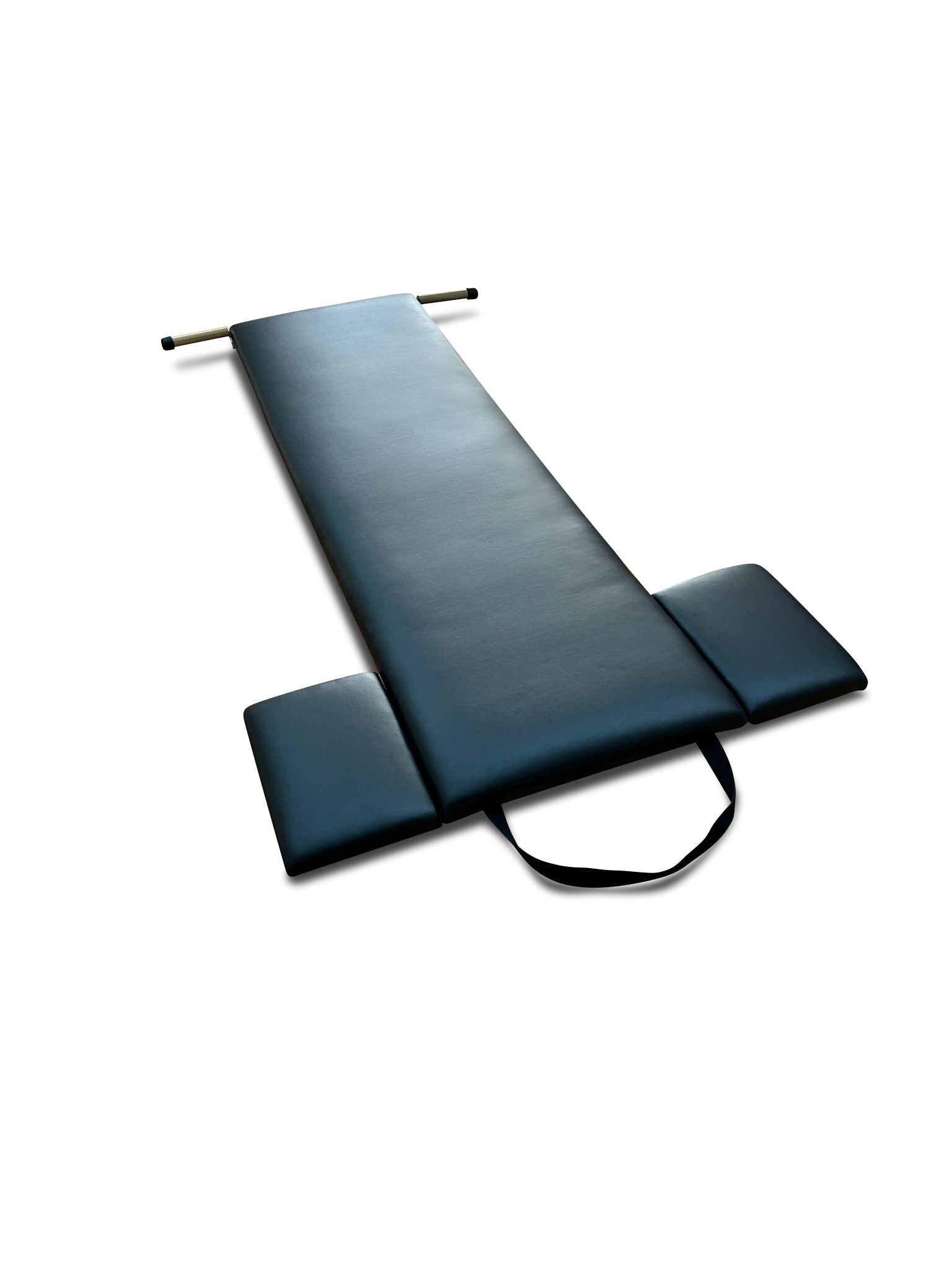 Focus Pilates Rigid Low Mat in black, classical Pilates mat handmade in
England by Focus Pilates