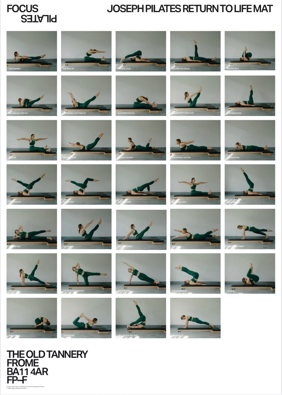 Pilates Original Pilates Traditional Exercises Pilates Fusion Mat