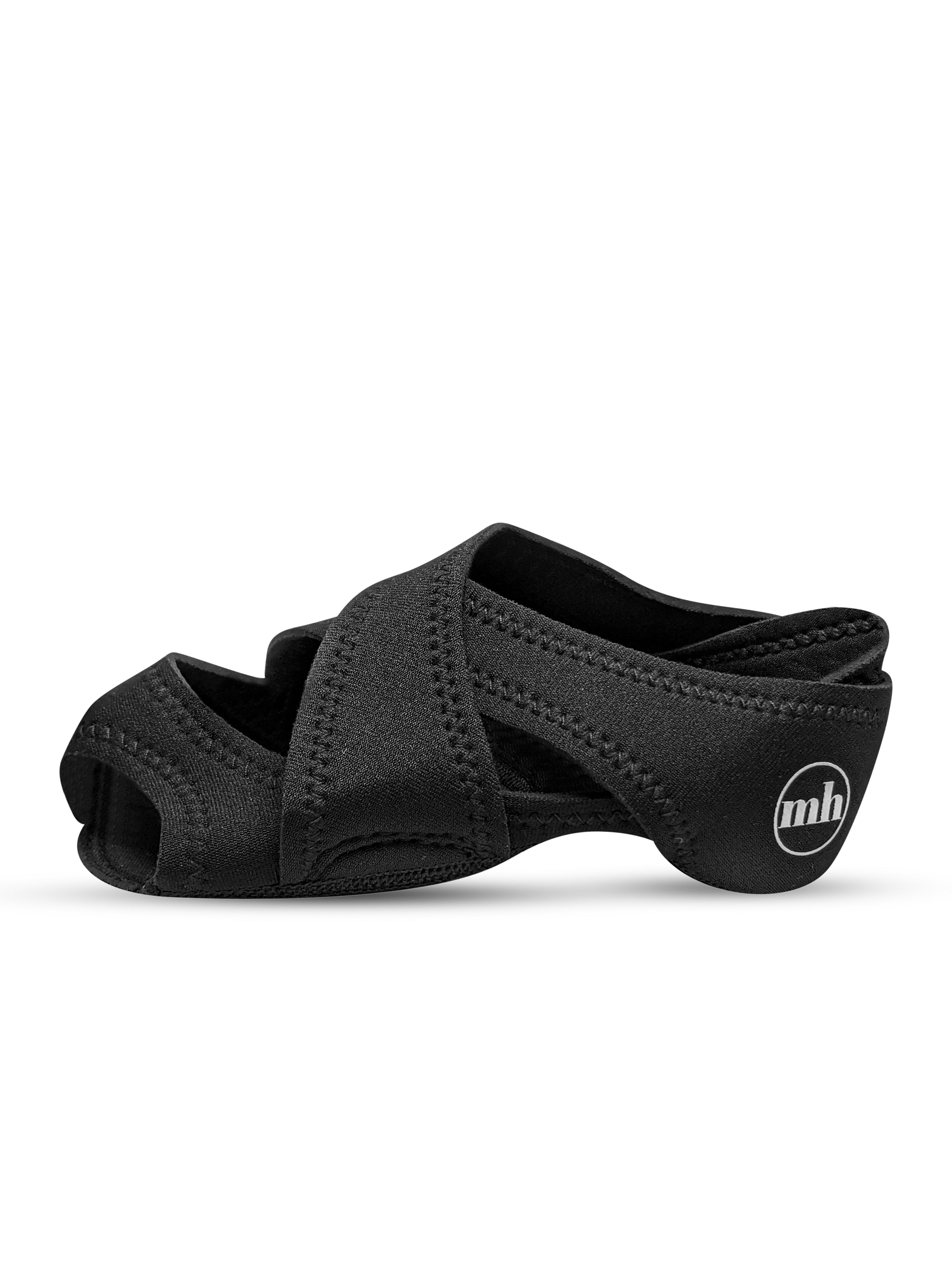 Focus Pilates Magnet Heels in neoprene, exclusive classical Pilates heel
alignment accessory