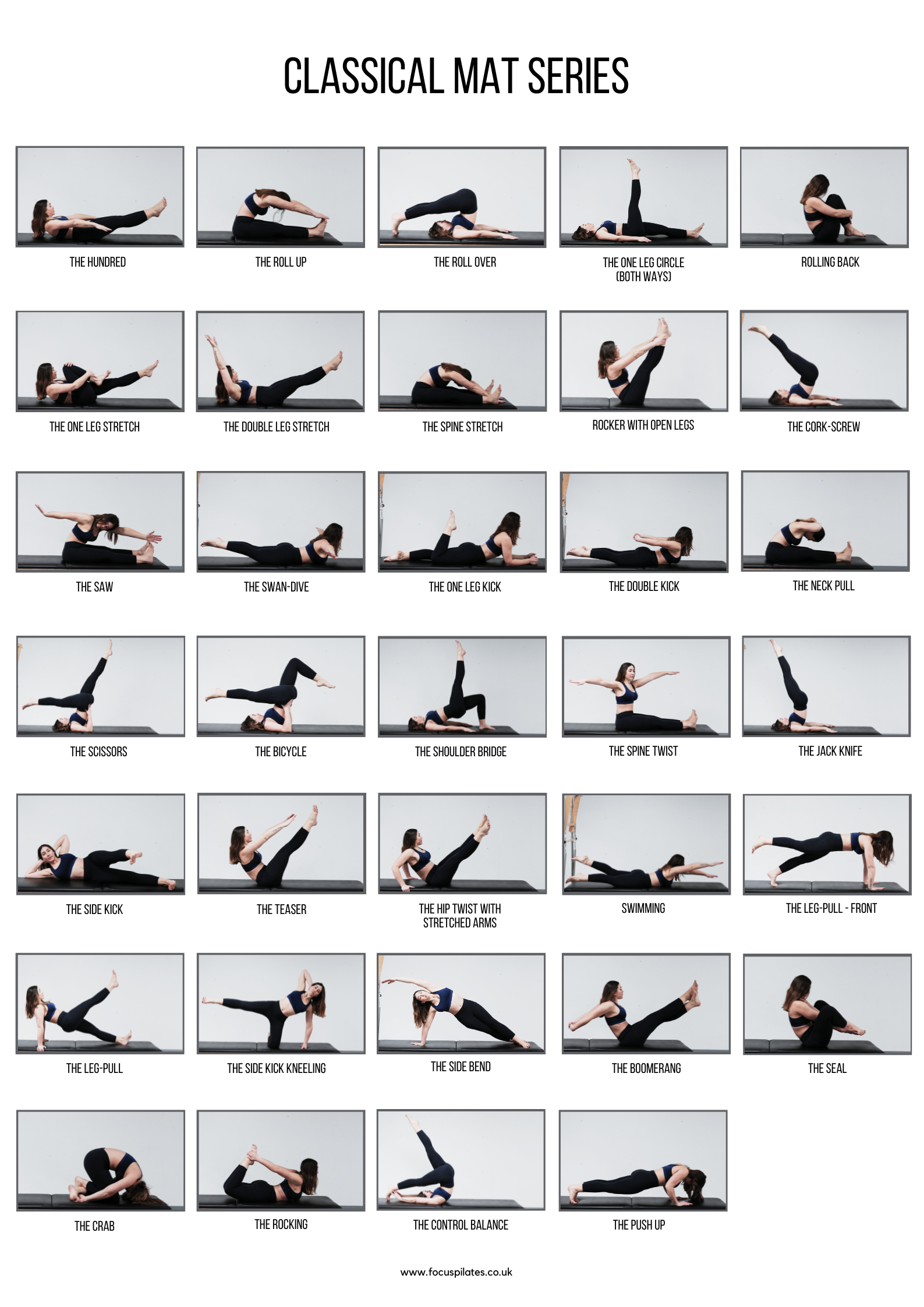 Printable 34 Pilates Mat Exercises Pdf Free Download Printable 34 Pilates Mat Exercises Pdf Free Download