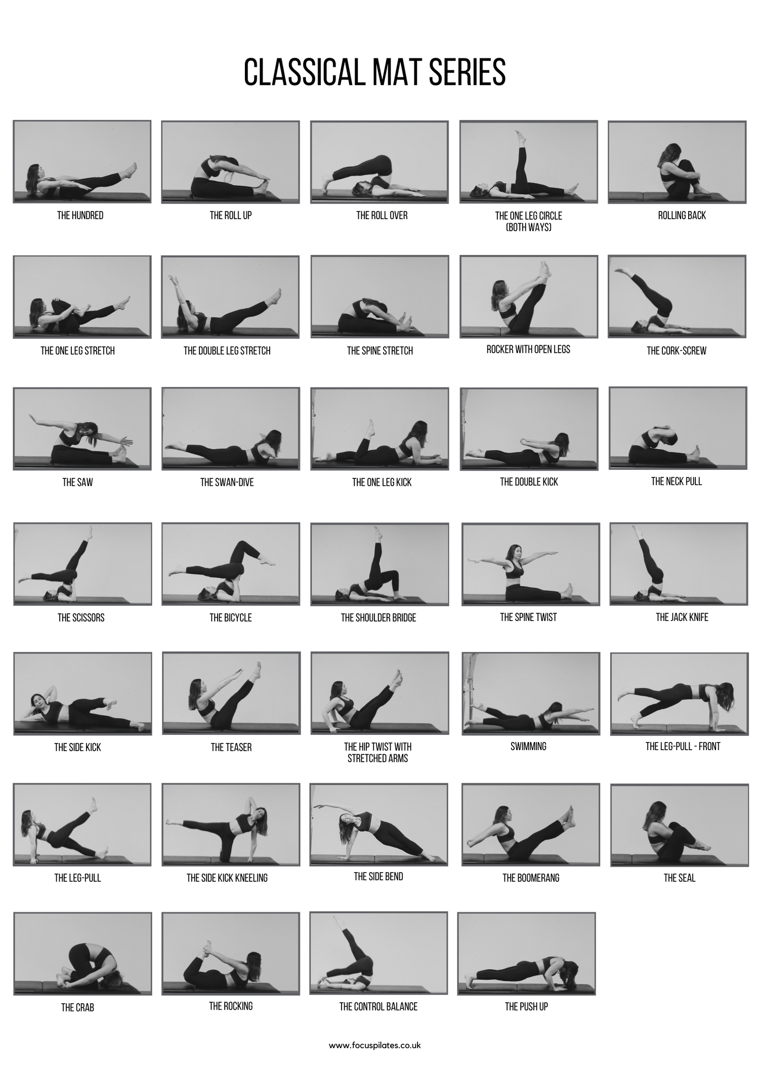 Pilates mat exercises hotsell