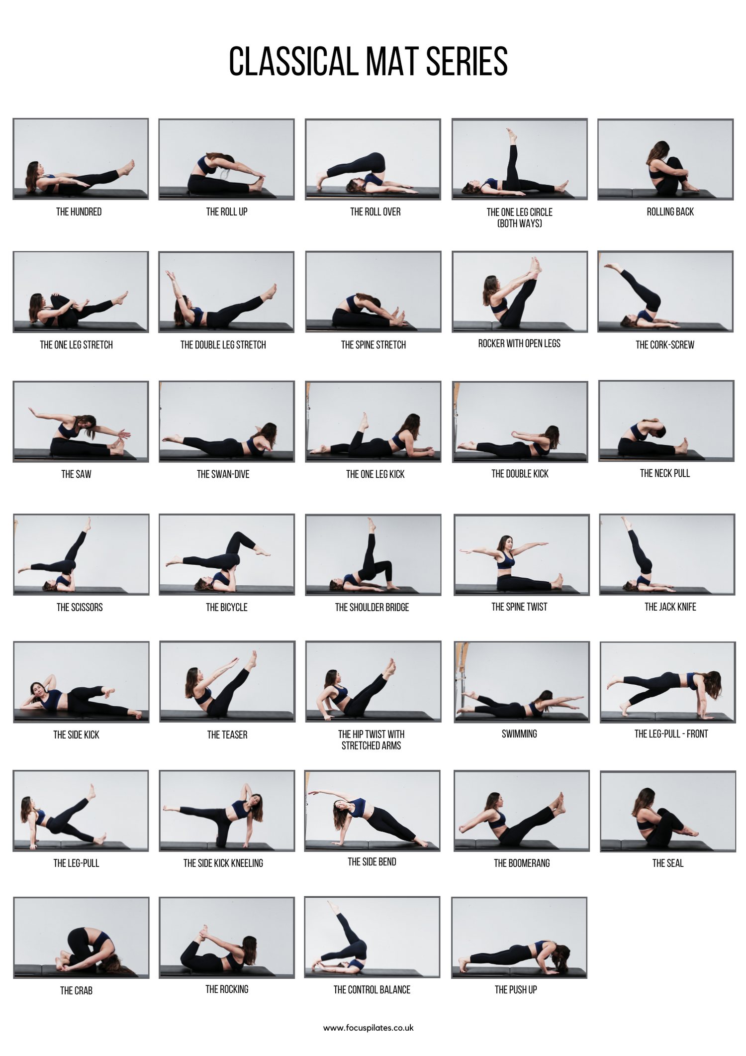 Pilates Mat Exercises For Beginners